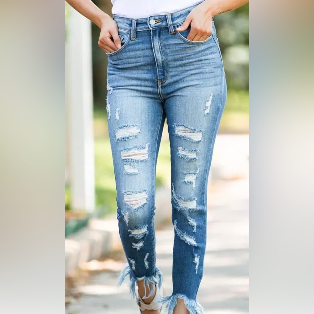 Kancan Sky High Skinny Ankle Jeans in Women’s size 26